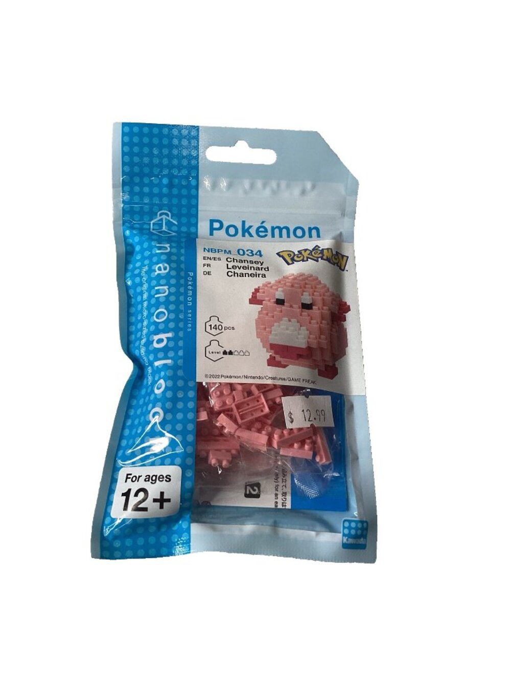 Pokemon Nanoblock Chansey NBPM-034 New in Package